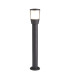 Tucson 1 Light Large Outdoor Bollard Light Dark Grey IP44 E27_Main
