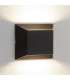 LED 2 Light Outdoor Up Down Wall Light Black IP65_Room