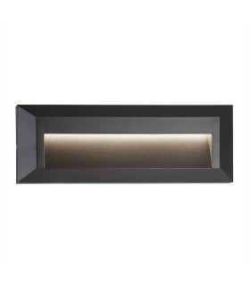 Ankle LED Outdoor Wall Light Grey IP65_Main
