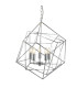 Cube 5 Light Ceiling Pendant Chrome E14_Main