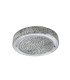 LED 1 Light Large Flush Ceiling Light Chrome Crystal_Off