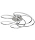 Bardot Integrated LED Flush Ceiling Light Chrome White_Off