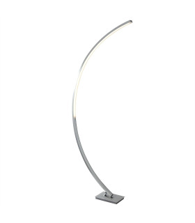 Colton LED 1 Light Dimmable Floor Lamp Stainless Steel_Main