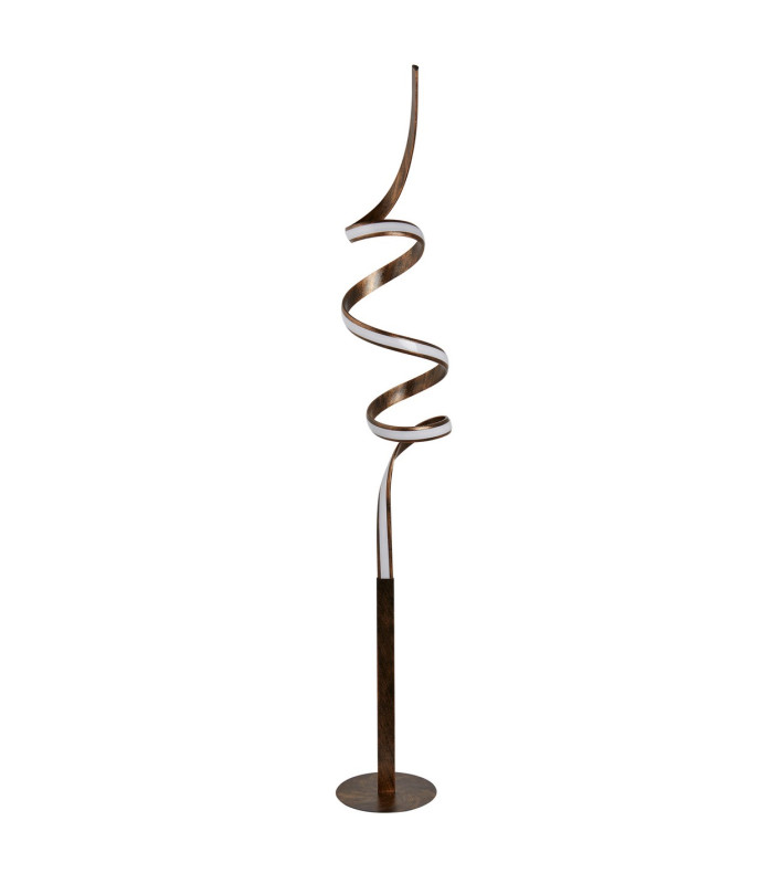 Ribbon LED Floor Lamp Rustic Brown_Off