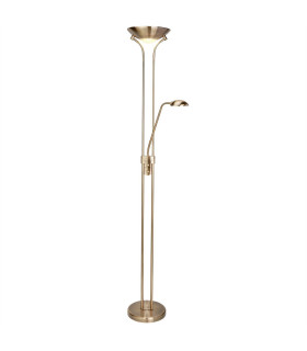 LED 1 Light Mother & Child Lamp Antique Brass_Main