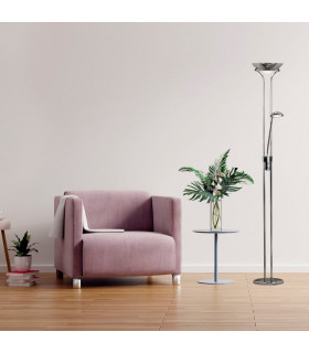 LED 1 Light Mother & Child Lamp Chrome_Room