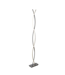 Platt LED 2 Light Floor Lamp Chrome_Main