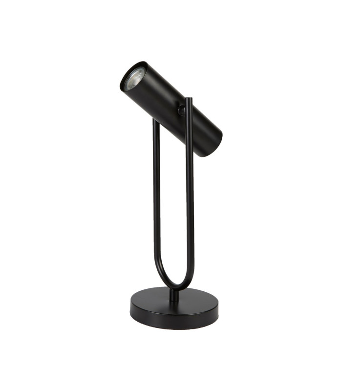 Telescope 1 Light Table Lamp Matt Black GU10_Off