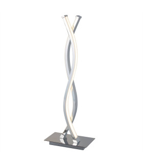 Platt LED 2 Light Table Lamp Chrome_Main