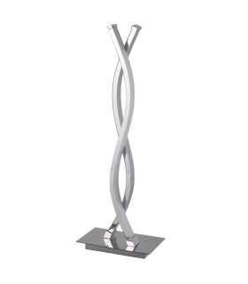 Platt LED 2 Light Table Lamp Chrome_Off