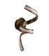 Ribbon Integrated LED Indoor Wall Light Rustic Brown_Off