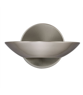 LED Indoor Wall Uplighters Satin Silver_Main