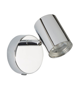 Rollo Integrated LED 1 Light Indoor Wall Light Chrome_Off