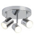 Rollo Integrated LED 3 Light Spotlight Chrome_Main
