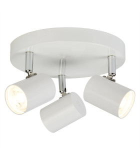 Rollo Integrated LED 3 Light Spotlight White_Main
