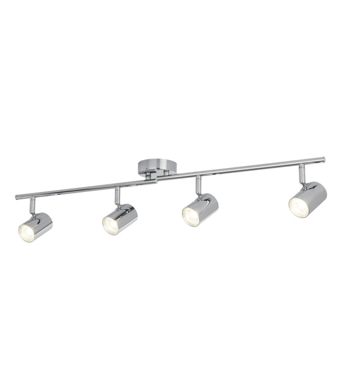 Rollo Integrated LED 4 Light Spotlight Bar Chrome_Main