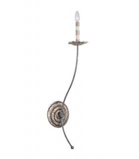 1 Light Indoor Candle Wall Light Gold, E14 - 1