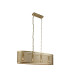 Fishnet 4 Light Bar Pendant Mesh Matt Gold E27_Main
