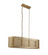 Fishnet 4 Light Bar Pendant Mesh Matt Gold E27_Off
