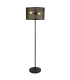 Fishnet 2 Light Floor Lamp Mesh Matt Black E27_Main