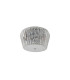 3 Light Flush Light Chrome with Glass E27_Off