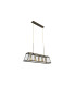 Voyager 5 Light Lantern Pendant Bar Antique Brass E27_Off