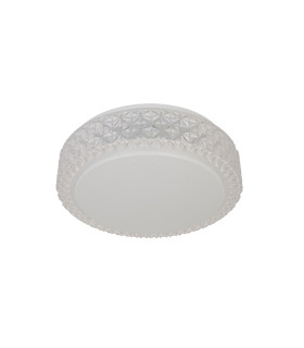 Integrated LED 1 Light Flush White_Off