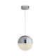 Marbles Integrated LED 1 Light Globe Pendant Chrome_Main