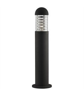 Bronx 1 Light Outdoor Bollard Post Black IP65 E27_Main