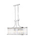 Victoria 5 Light Bar Pendant Chrome with Glass E27_Main