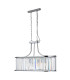 Victoria 5 Light Bar Pendant Chrome with Glass E27_Off