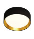 Gianna Integrated LED 1 Light Flush Ceiling Light Black Gold_Main