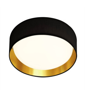 Gianna Integrated LED 1 Light Flush Ceiling Light Black Gold_Main