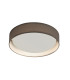Gianna Integrated LED 1 Light Flush Ceiling Light White Grey_Off