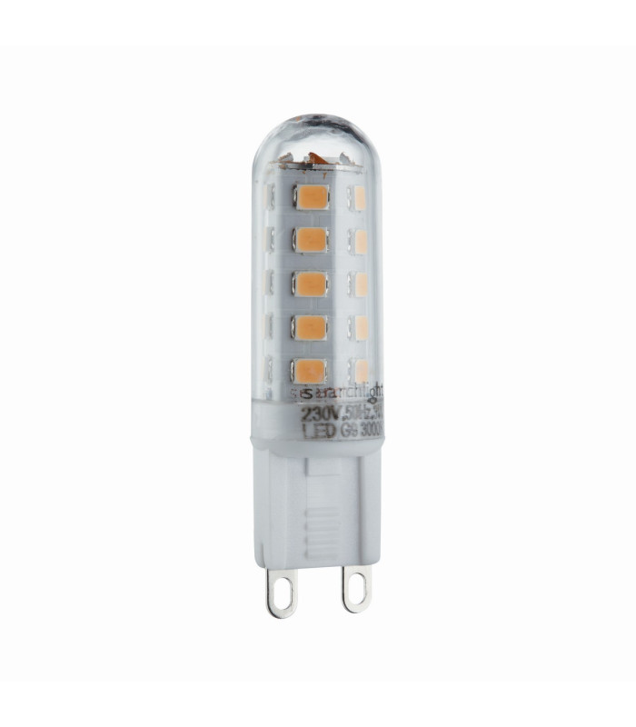 10 PACK Led Lamps Pack 10 X G9 - 3W 300 Lumens Warm White_Off