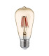 5 PACK Dimmable Led Filament Squirrel Lamp Amber Glass E27 6W 600Lm_Main