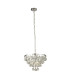 Michelle 4 Light Round Chrome Ceiling Pendant with Rain Drop Glass Balls_Main