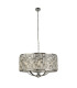 Bijou 8 Light Chrome Ceiling Pendant with Crystal Glass_Main