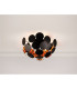 Discus 3 Light Black Gold Semi-Flush Lamp_Room