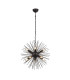 Sputnik 10 Light Spherical Ceiling Pendant - Black_Main