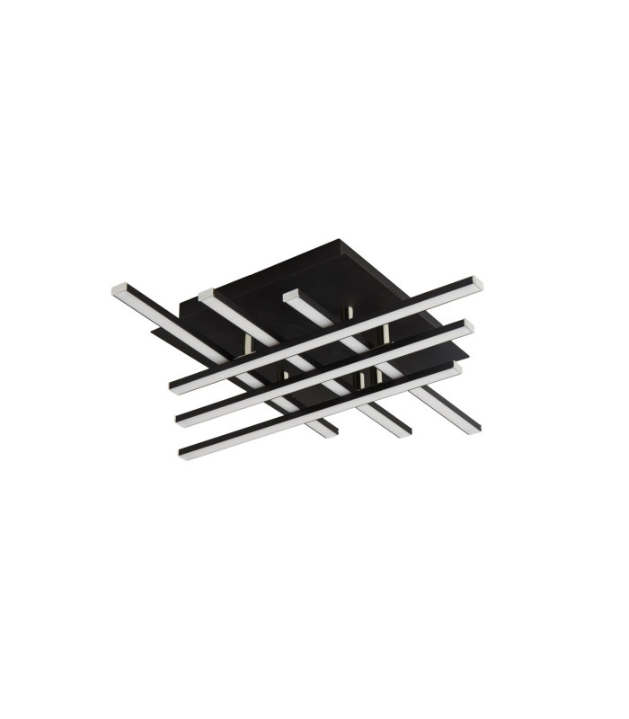Matrix Integrated Led Flush Fitting 6 Light Black_Off