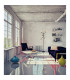 6 Light Floor Lamp Black And Satin Brass_Room