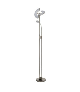 Led Mother & Child Floor Lamp Satin Nickel & Chrome_Main