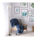 Led Mother & Child Floor Lamp Satin Nickel & Chrome_Room
