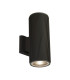 Up Down Wall Porch Light - Black With Clear Glass_Main