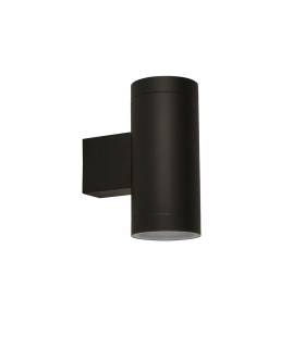 Light Outdoor Up Down Light With Dusk Till Dawn Sensor Black_Off