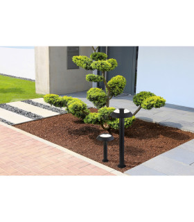 Outdoor Led Post (450mm Height) - Dark Grey_Room