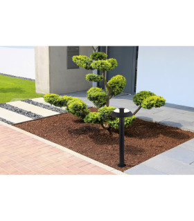 Outdoor Led Post (730mm Height) - Dark Grey_Room