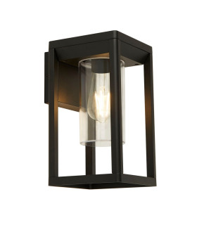 Outdoor Wall Lght Black With Clear Diffuser_Main