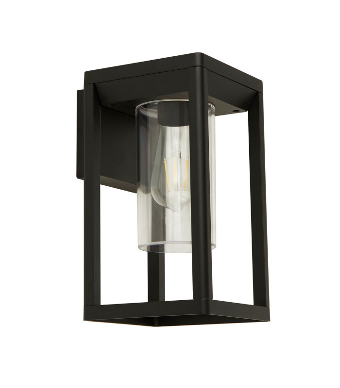 Outdoor Wall Lght Black With Clear Diffuser_Off